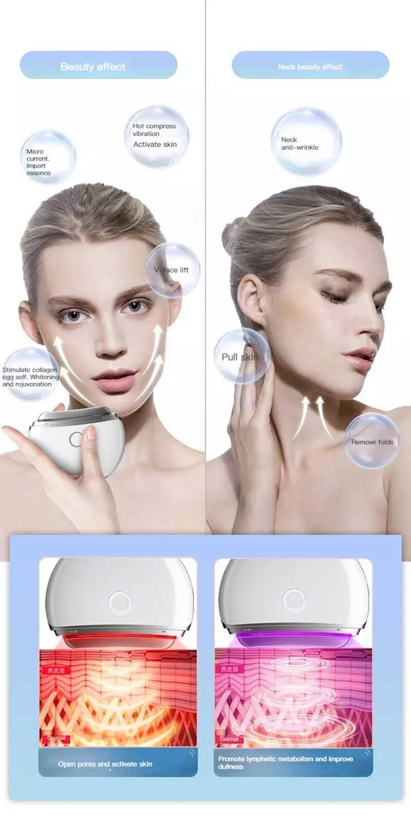 electric face massager